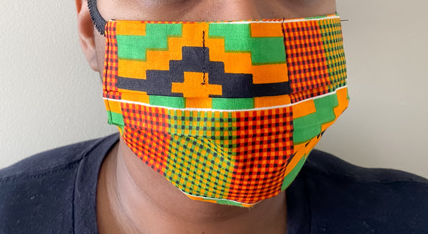 Classic African Print Face Mask