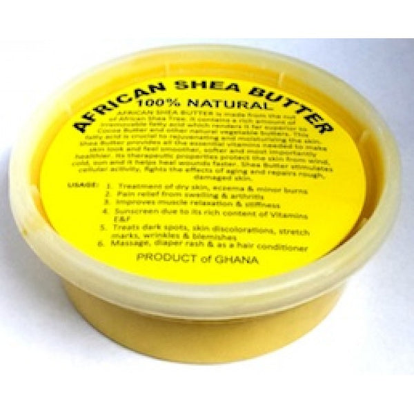 African Shea Butter - Yellow -   8 oz