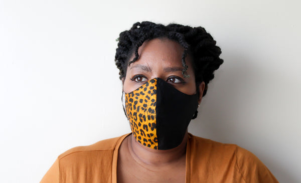 Animal Print Face Mask