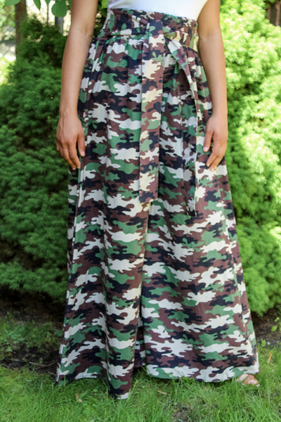 Camo II Wide Leg Pants
