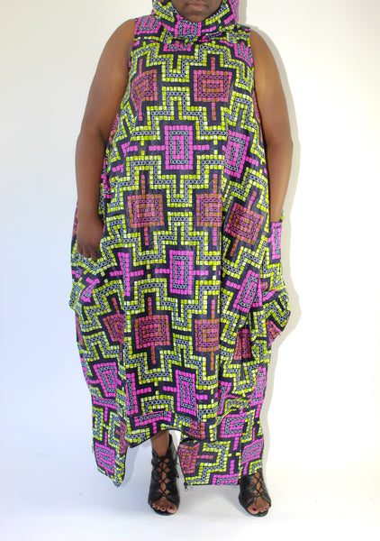 Orchid & Lime Jumpsuit