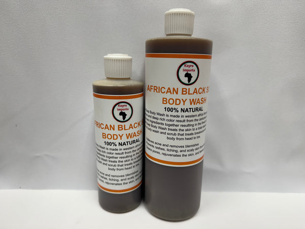 African Black Soap Body Wash