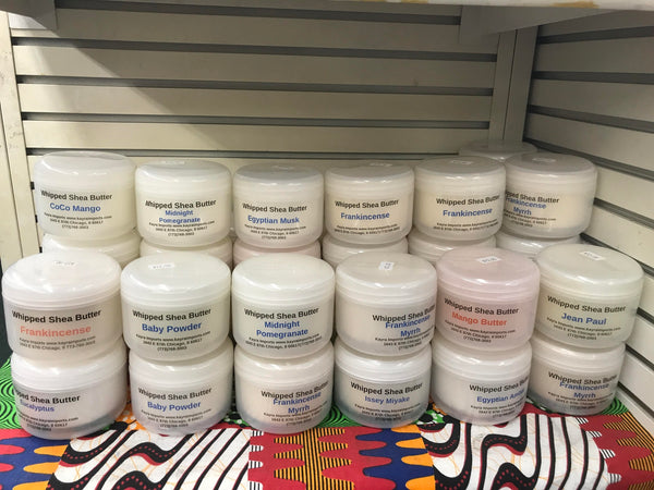 Scented Whipped Shea Butter (Variety)