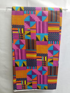 Kente African Print Fabric (#KP003)