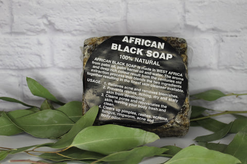 African Black Soap Bar