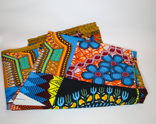 Multi Print Ankara Fabric